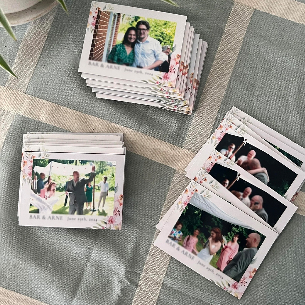 Photo Magnets printed on-site at events